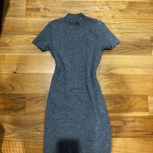 Zara Charcoal Mini Dress